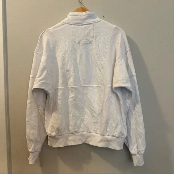 Retired ZYIA Active White Quarter Zip Pullover Women’s Size XL - Picture 3 of 9